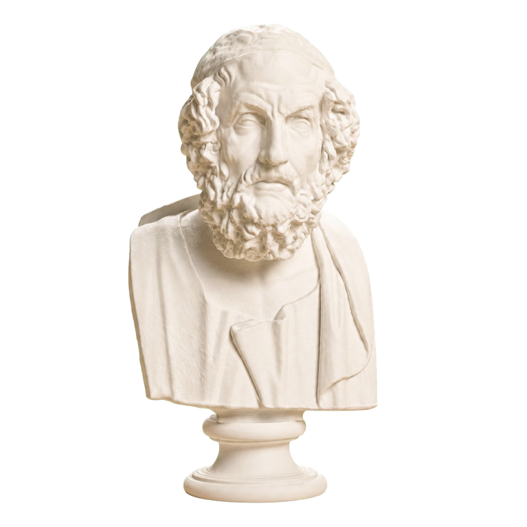 Portrait of Homer Blind type