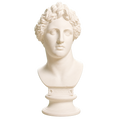Bust of the Apollo Lykeios Ivory White collectible bust