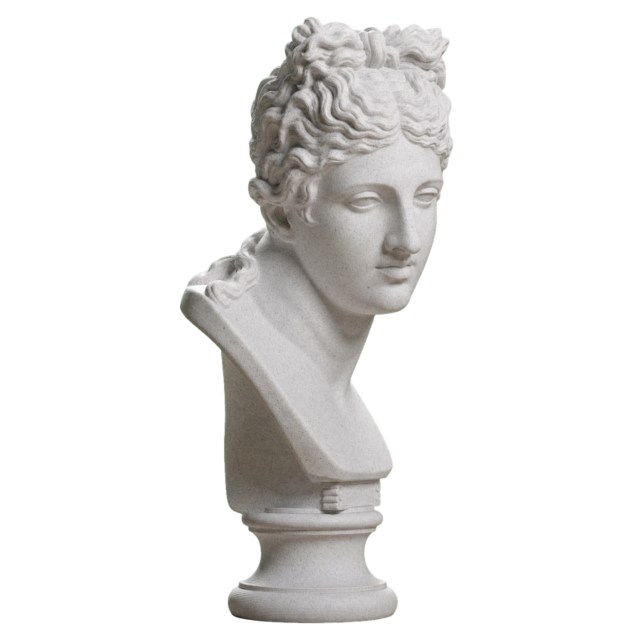 Bust of a woman Marble Stone collectible bust