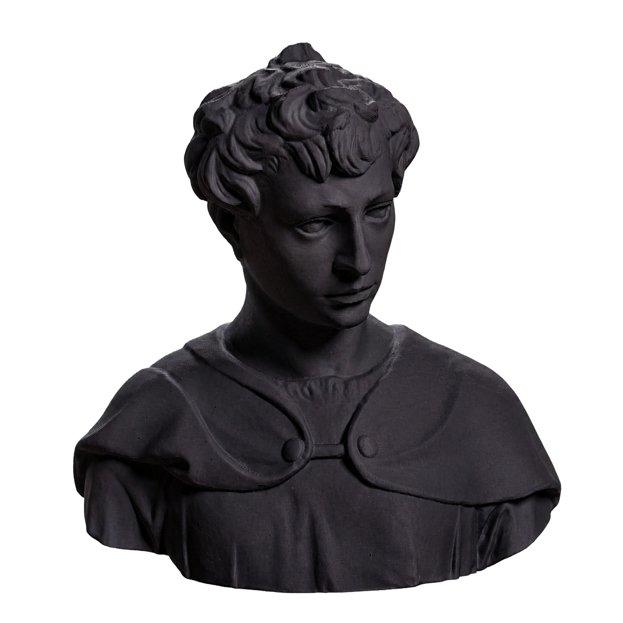 Bust of John the Baptist Charcoal Black collectible bust