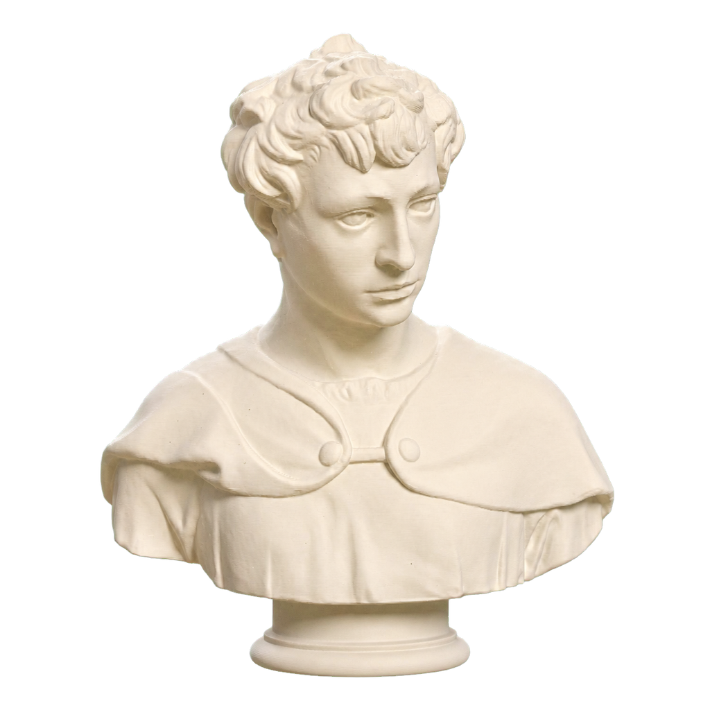 Bust of John the Baptist Ivory White collectible bust