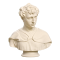 Bust of John the Baptist Ivory White collectible bust