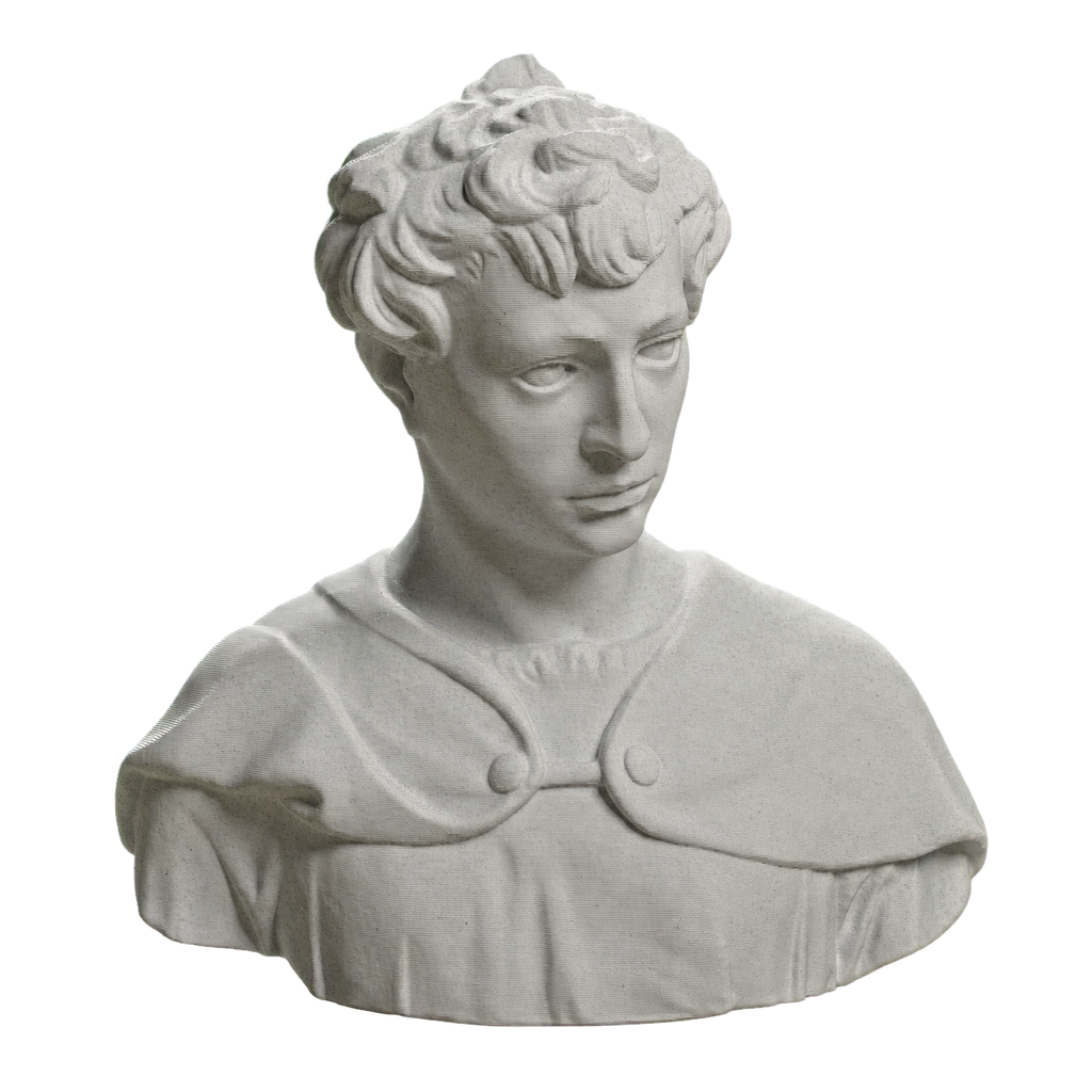 Bust of John the Baptist Marble Stone collectible bust