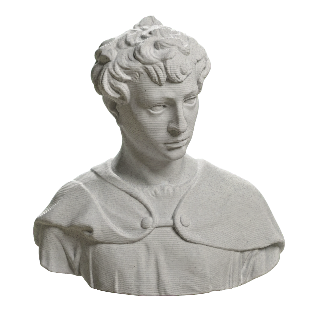 Bust of John the Baptist Marble Stone collectible bust