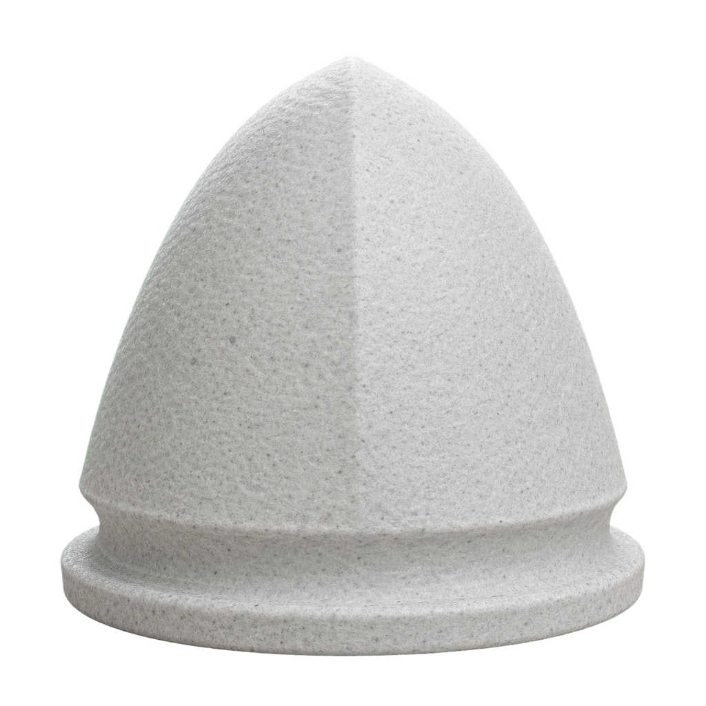 Etruscan Helmet Marble Stone collectible bust