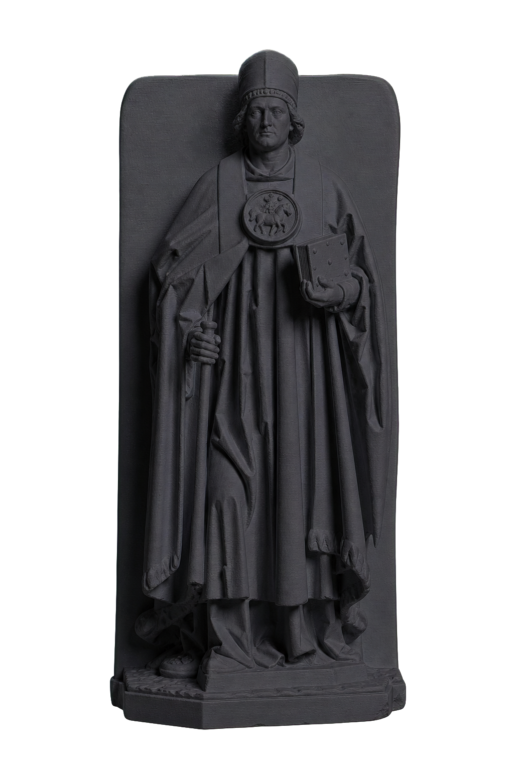 Adalbert of Saxony Charcoal Black collectible bust