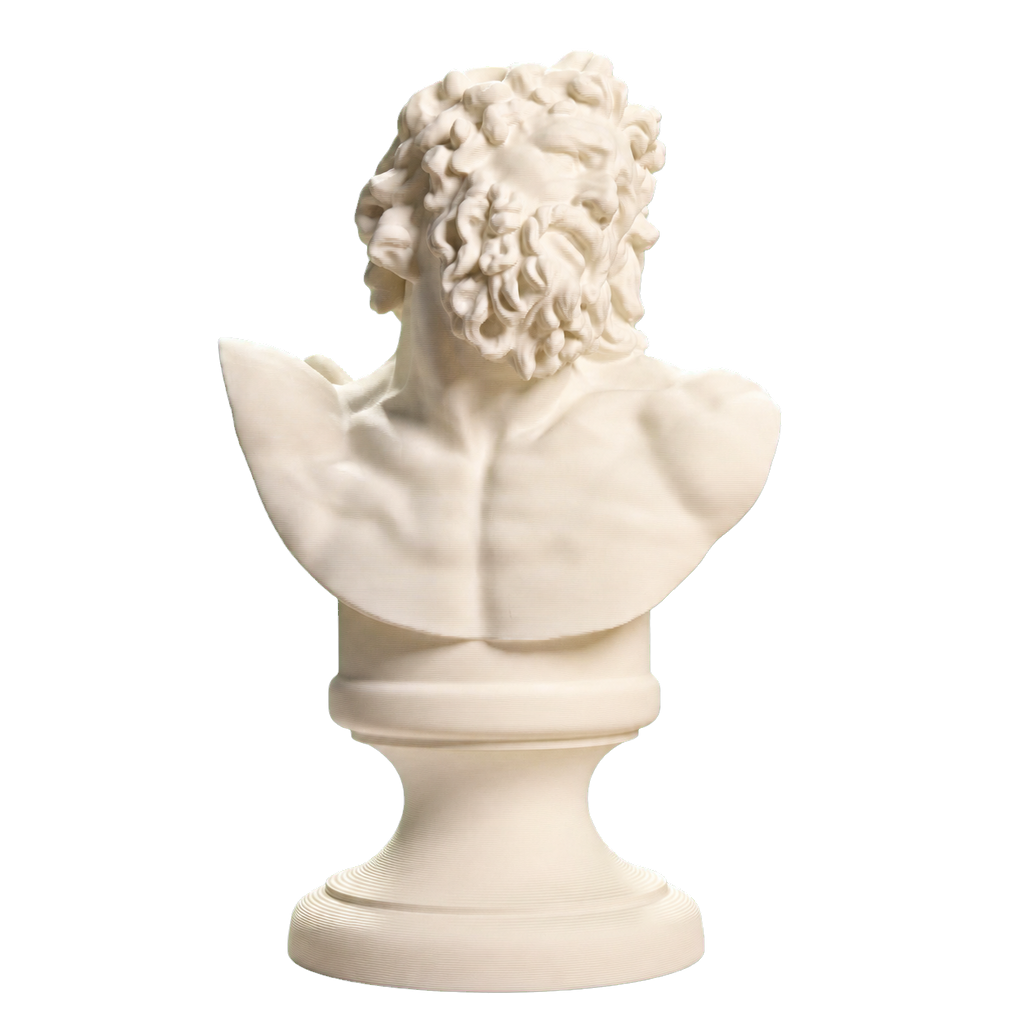 Bust of Laocoon Ivory White collectible bust