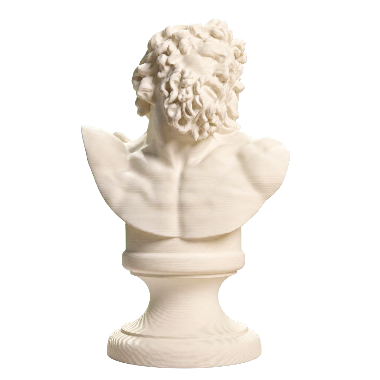 Bust of Laocoon Ivory White collectible bust
