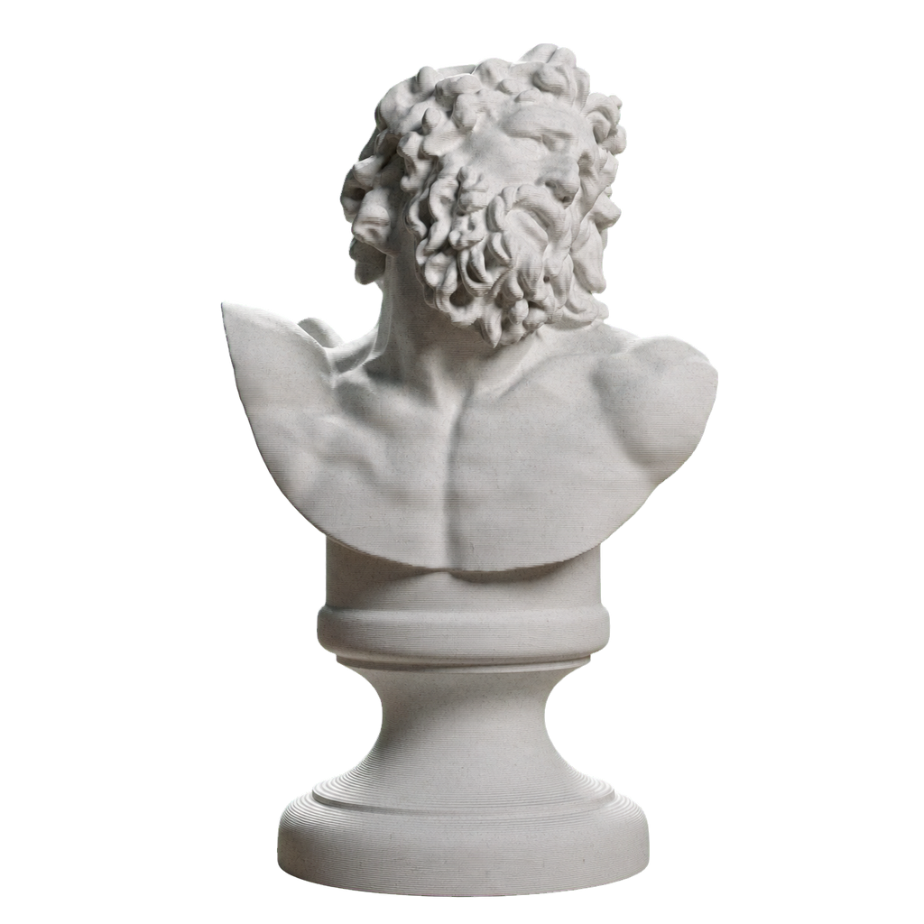 Bust of Laocoon Marble Stone collectible bust
