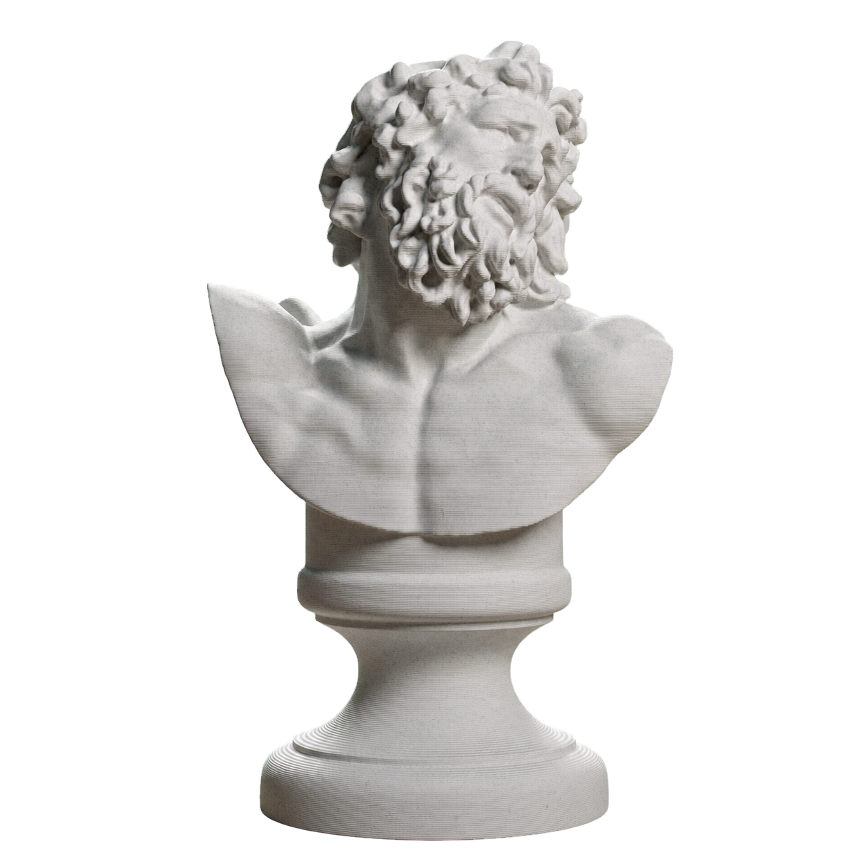 Bust of Laocoon Marble Stone collectible bust