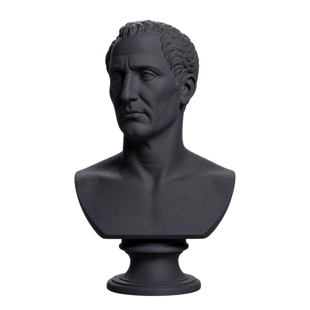 Farnese Caesar Charcoal Black collectible bust