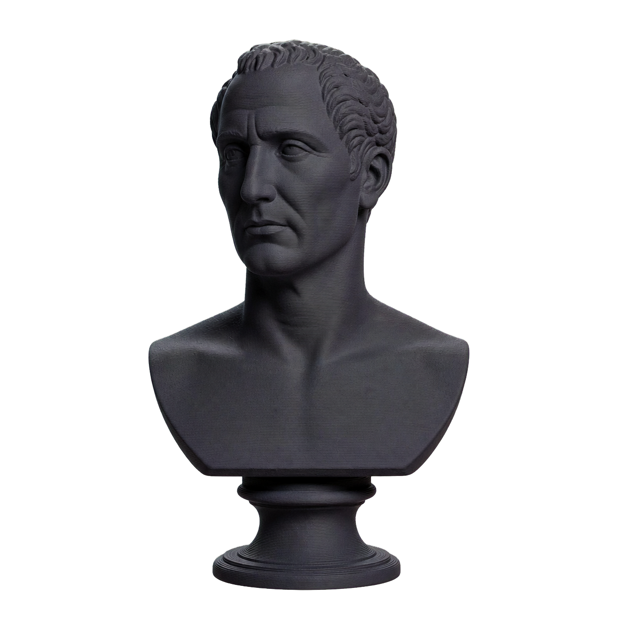 Farnese Caesar Charcoal Black collectible bust