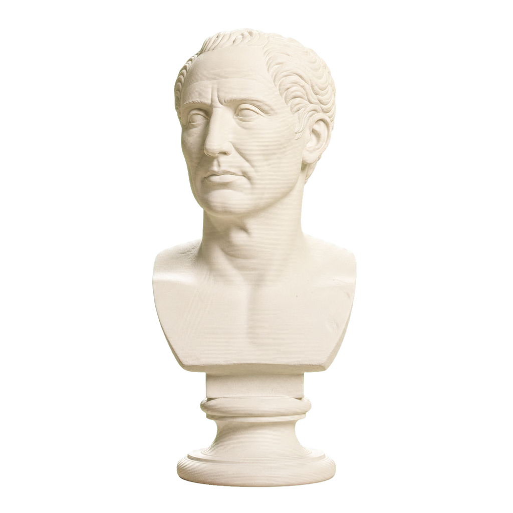 Farnese Caesar Ivory White collectible bust