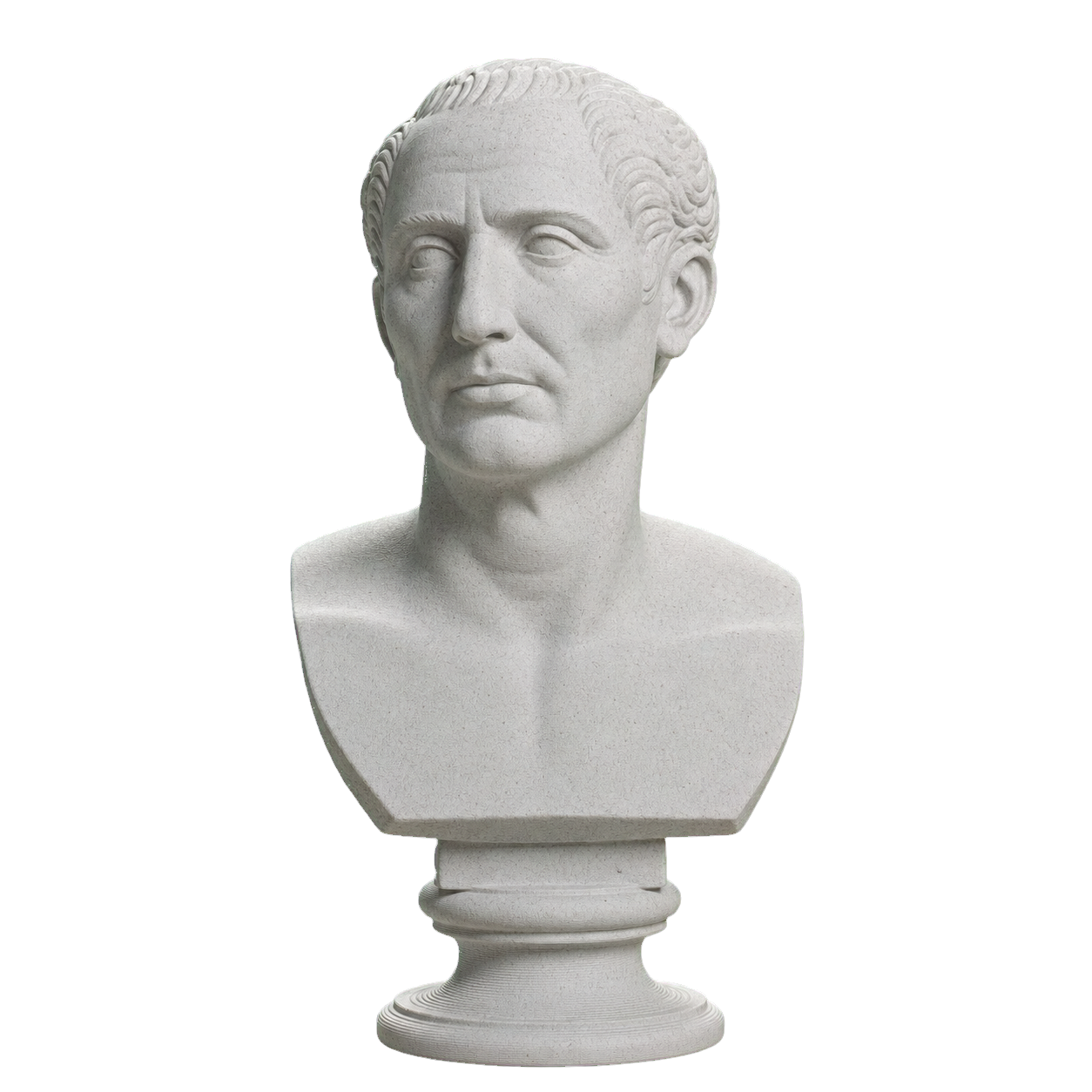 Farnese Caesar Marble Stone collectible bust
