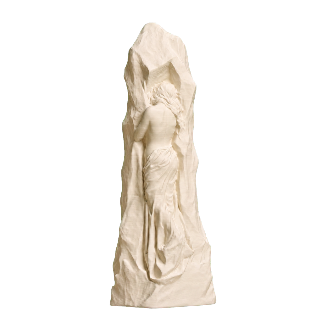 Sepulchral Monument to the Artist's Mother Signe Tegner Ivory White collectible bust