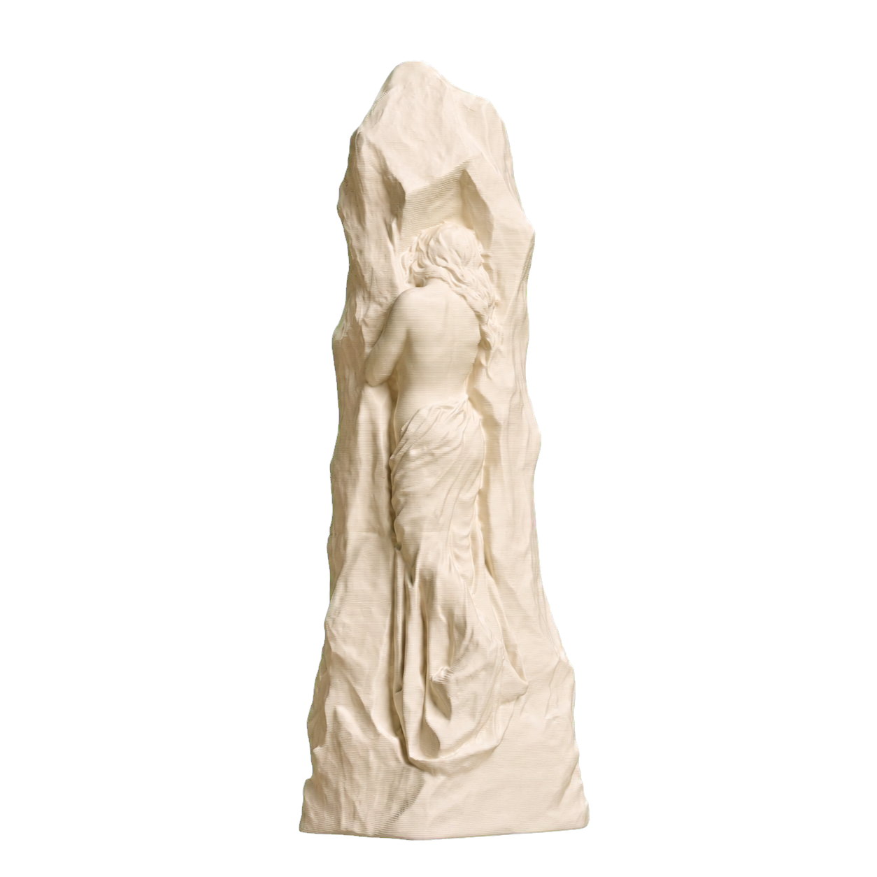 Sepulchral Monument to the Artist's Mother Signe Tegner Ivory White collectible bust