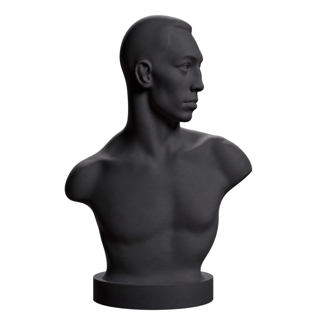 The Boxer Emil Andreasen Charcoal Black collectible bust