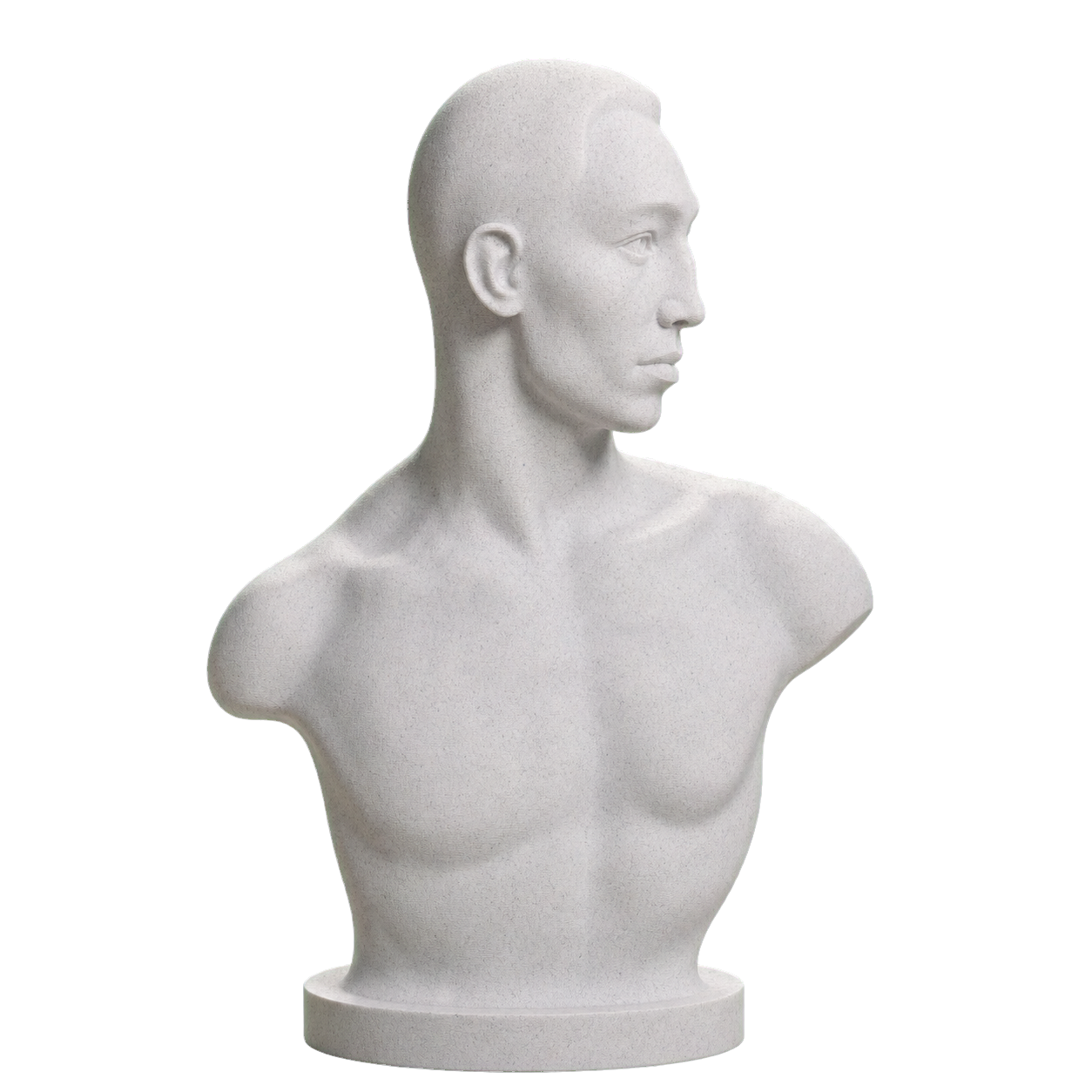 The Boxer Emil Andreasen Marble Stone collectible bust