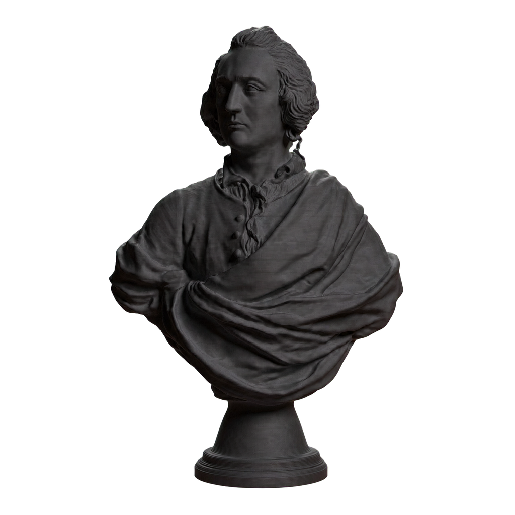 Bust of an Englishman Charcoal Black collectible bust