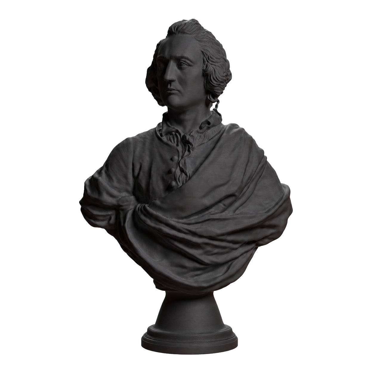 Bust of an Englishman Charcoal Black collectible bust