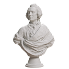 Bust of an Englishman Marble Stone collectible bust