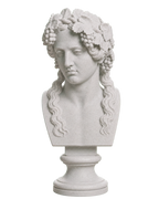 Head of Bacchus Marble Stone collectible bust