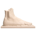Right foot of an athlete (?) Ivory White collectible bust