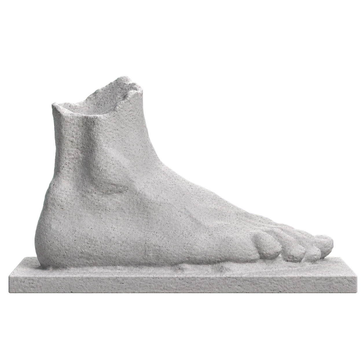 Right foot of an athlete (?) Marble Stone collectible bust
