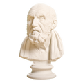 Portrait of Chrysippos Ivory White collectible bust