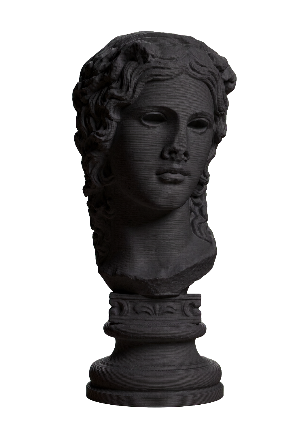 Dionysus Charcoal Black collectible bust