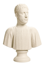 Portrait of Piero (I) de' Medici Ivory White collectible bust