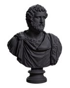 Antoninus Pius Charcoal Black collectible bust