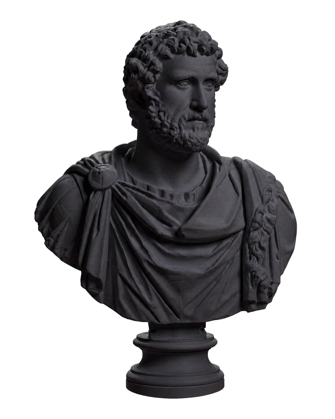 Antoninus Pius Charcoal Black collectible bust