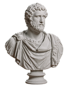 Antoninus Pius Marble Stone collectible bust