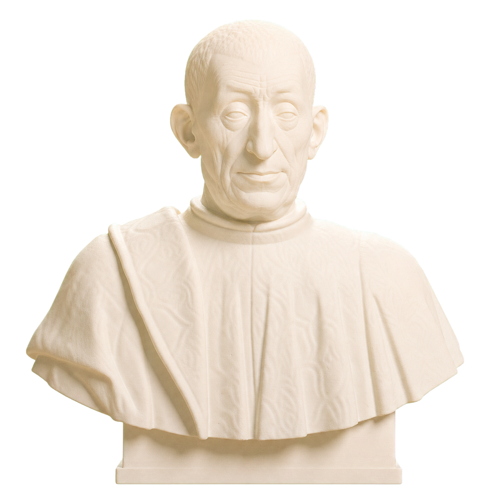 Portrait of Pietro Mellini Ivory White collectible bust