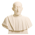 Portrait of Pietro Mellini Ivory White collectible bust