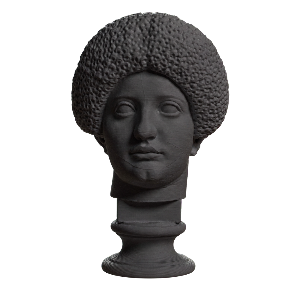 Flavian Woman Young Giulia Charcoal Black collectible bust