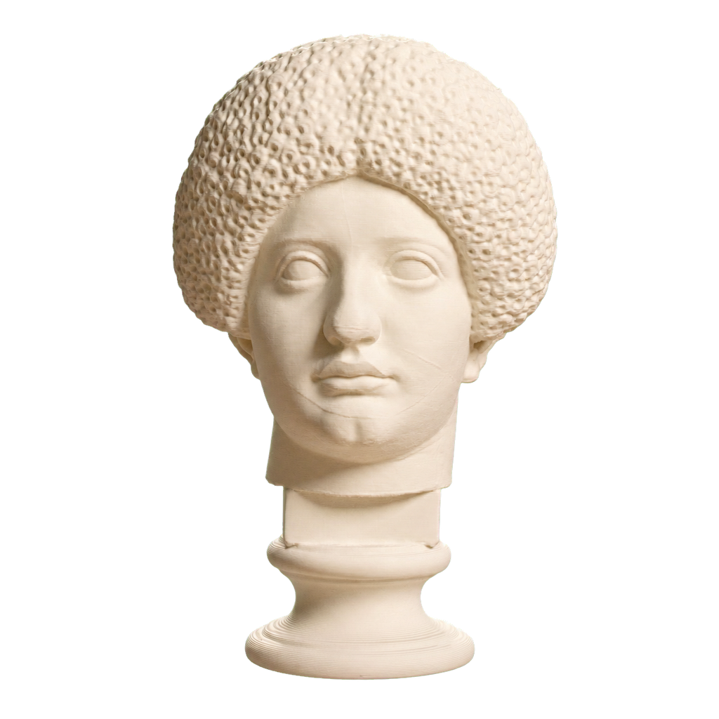 Flavian Woman Young Giulia Ivory White collectible bust