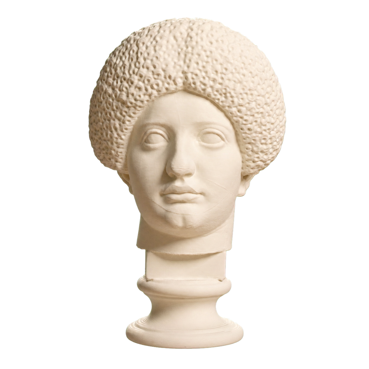 Flavian Woman Young Giulia Ivory White collectible bust