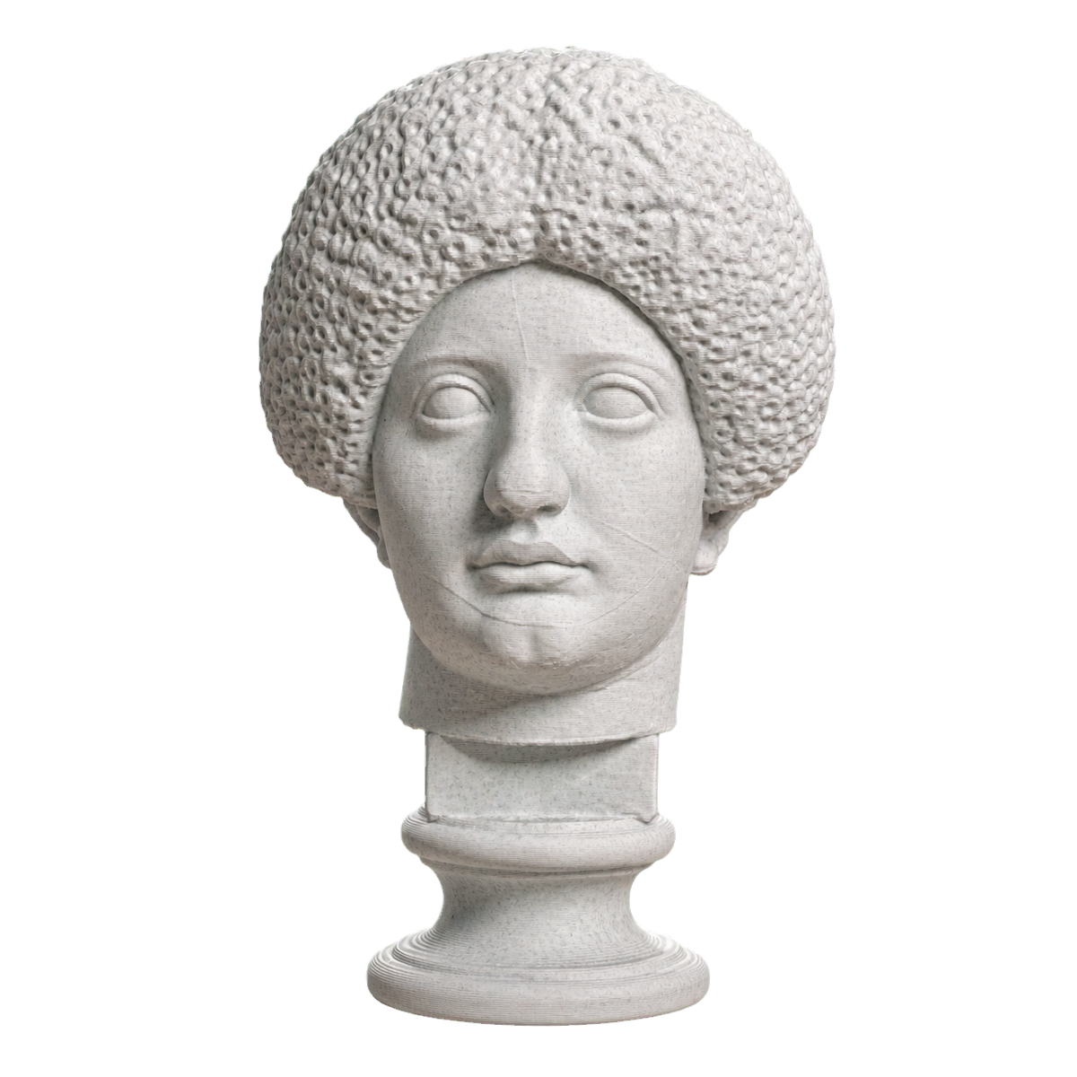 Flavian Woman Young Giulia Marble Stone collectible bust