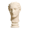 Young Woman Korinna Ivory White collectible bust