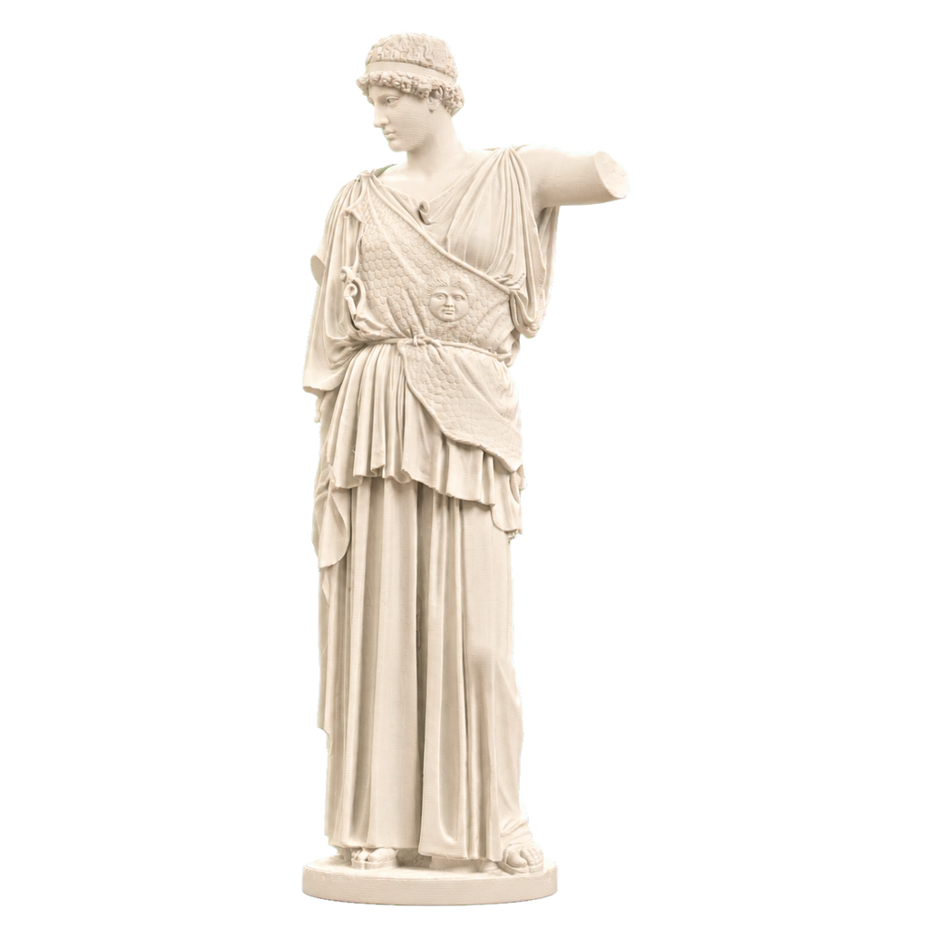 Lemnian Athena Ivory White collectible bust