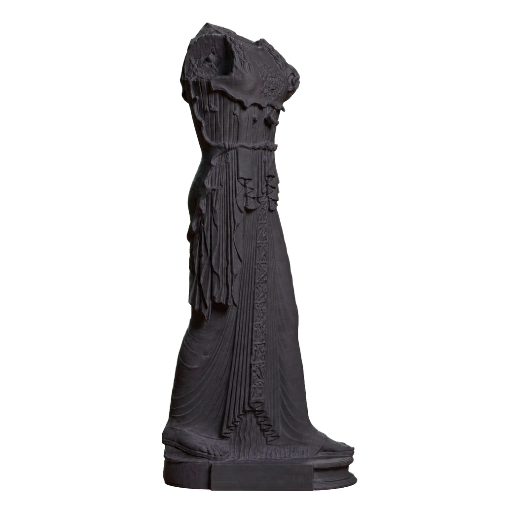 Athena Promachos the so-called Dresden Pallas Charcoal Black collectible bust