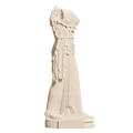 Athena Promachos the so-called Dresden Pallas Ivory White collectible bust