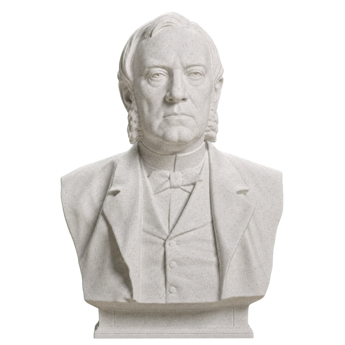 Louis Gerard de Geer Marble Stone collectible bust