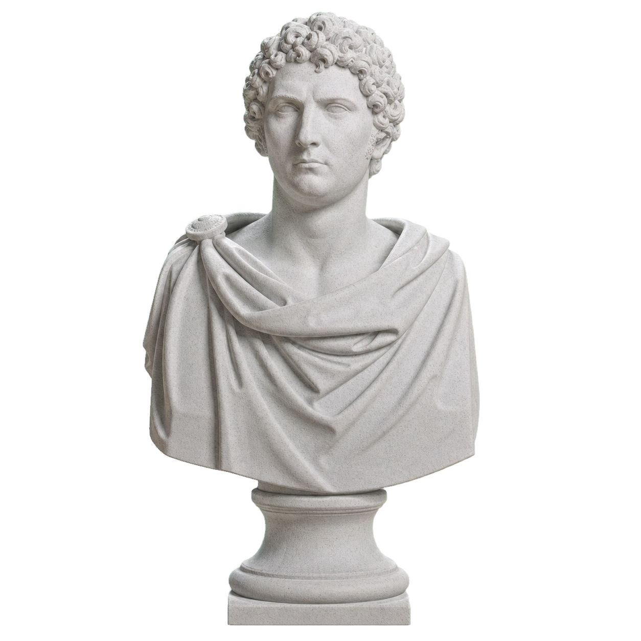 Carl XIV Johan Marble Stone collectible bust