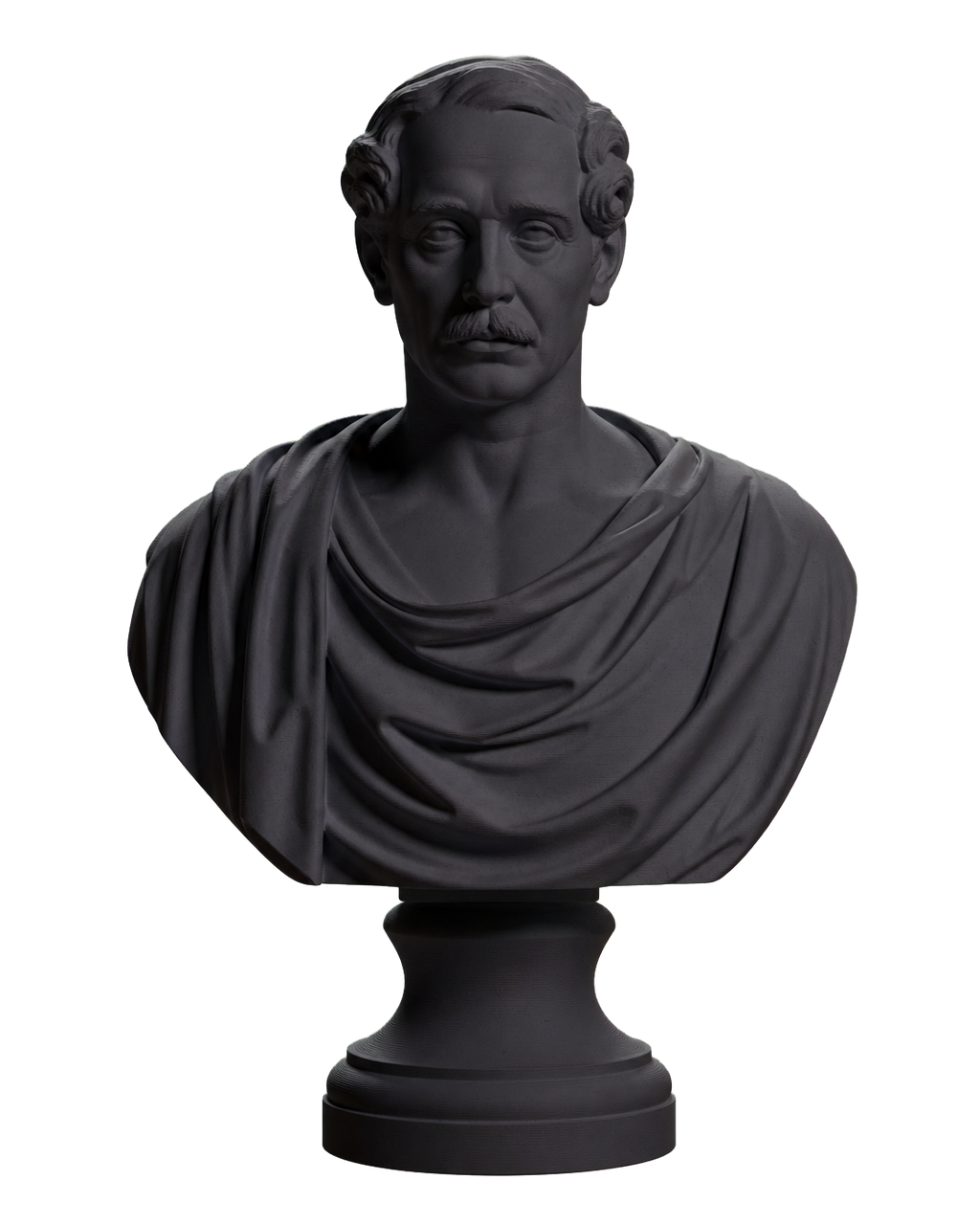 Nils Ericson Charcoal Black collectible bust