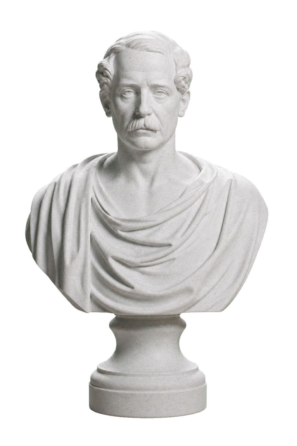 Nils Ericson Marble Stone collectible bust