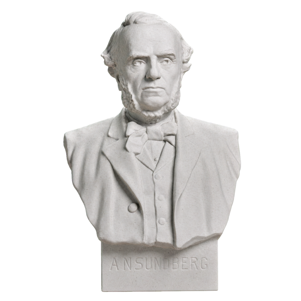 Anton Niklas Sundberg Marble Stone collectible bust