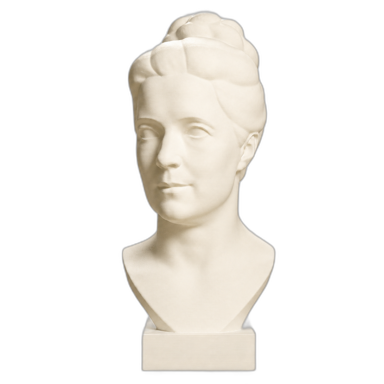 Selma Lagerlof Ivory White collectible bust